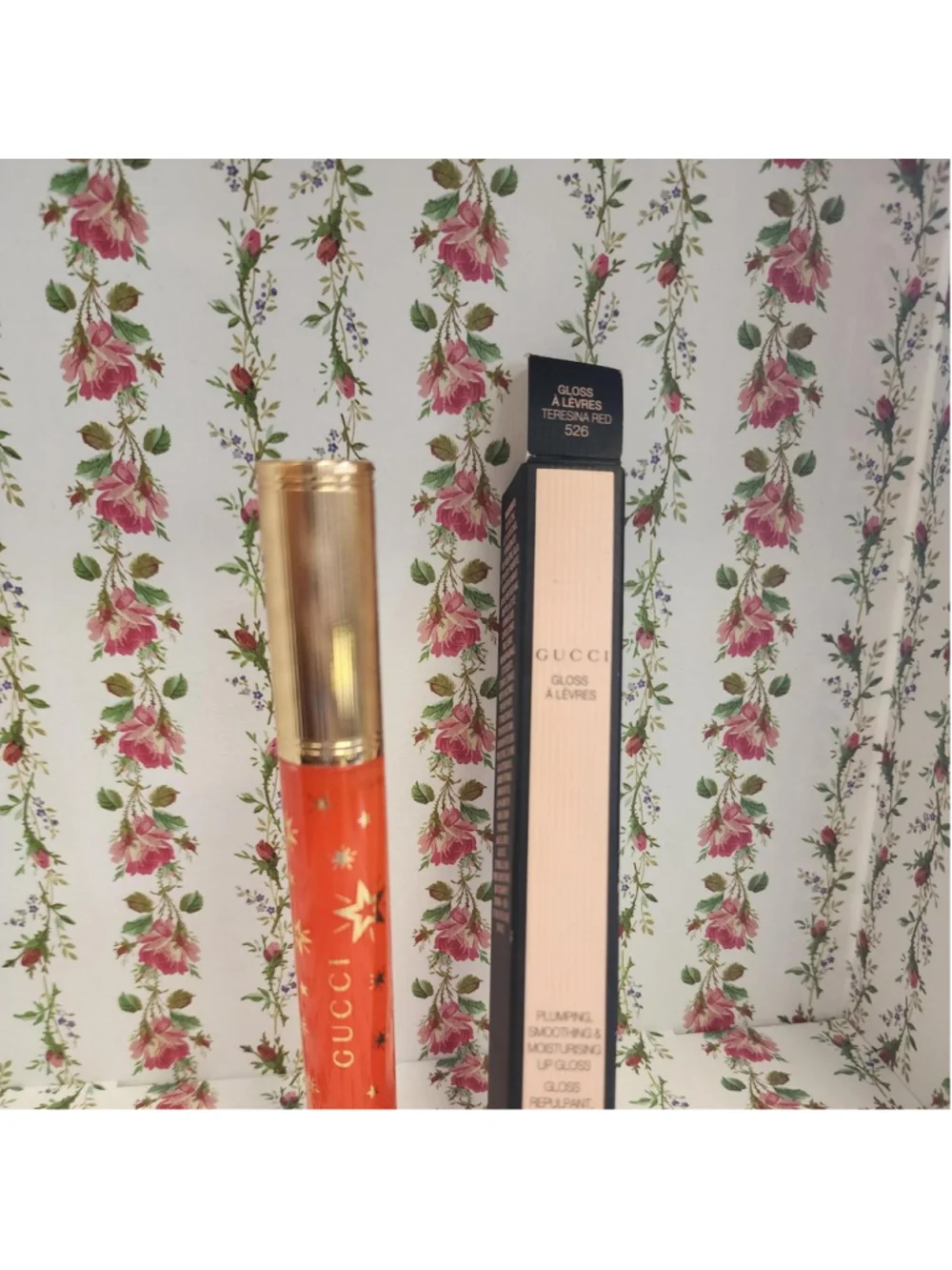 Gucci lip gloss in red #luxury #lipgloss